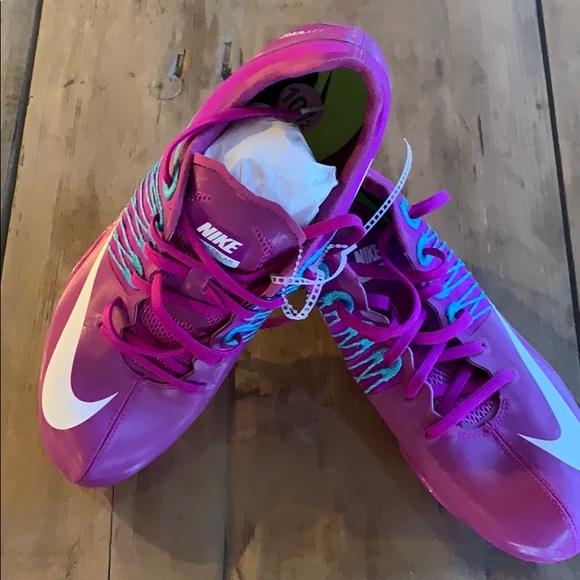 purple track spikes